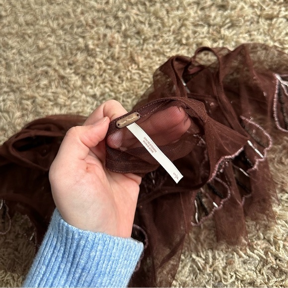 FREE PEOPLE Tulsi Mesh Tank - Picture 7 of 7